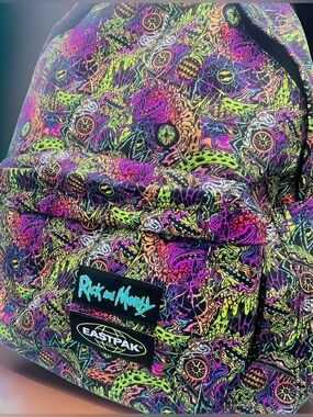 EASTPAK X Rick & Morty DAY PAK'R RAM 24 L Backpack / Laptop Bag NWT